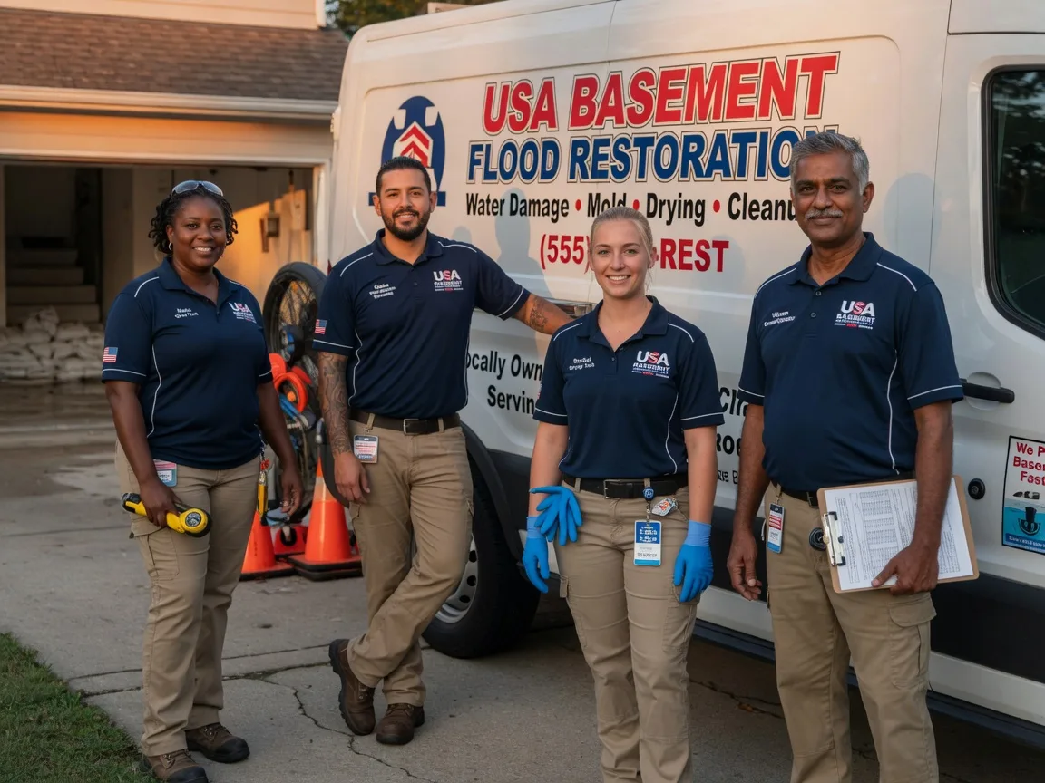 Basement Flood Cleanup company in Napier, WV