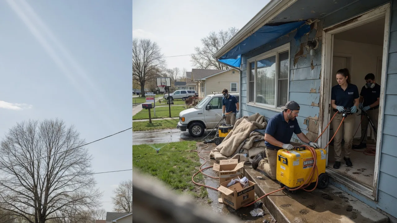 Basement Flood Cleanup in Napier, WV near me